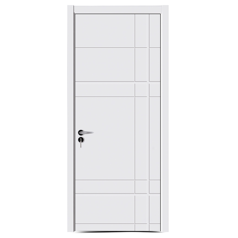 GJ-S536 Porta em madeira MDF lacada a branco com pintura PU