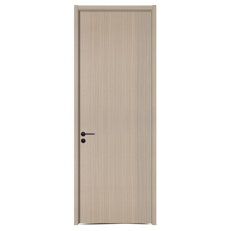 GW-115 Prata pêra PVC MDF interior design plano porta de madeira