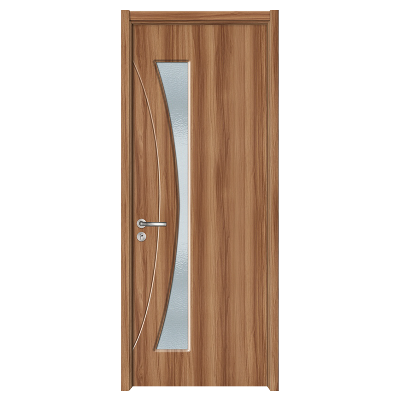 GA20-111B porta de madeira de vidro fosco de madeira de teca para escritório