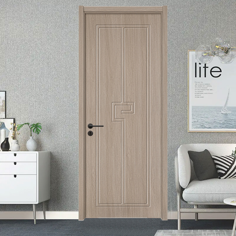 GA20-36 Home hotel quarto interior portas de madeira design moderno interior do quarto PVC porta nivelada